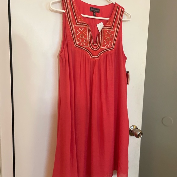 Luxology Sleeveless Lightweight A-Line Dress - Size M - Picture 4 of 16